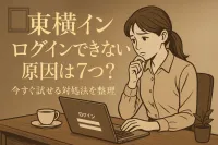 東横イン ログインできない原因は7つ？今すぐ試せる対処法を整理