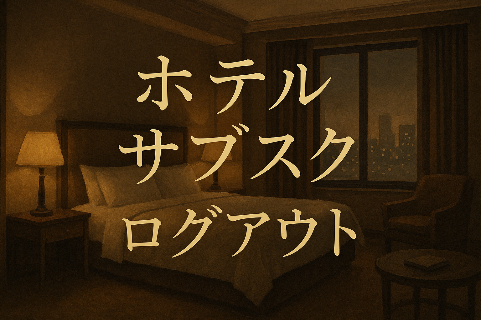 ホテル サブスク ログアウトの方法は？アプリ別手順と対処法6選