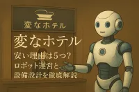 変なホテルが安い理由は5つ？ロボット運営と設備設計を徹底解説