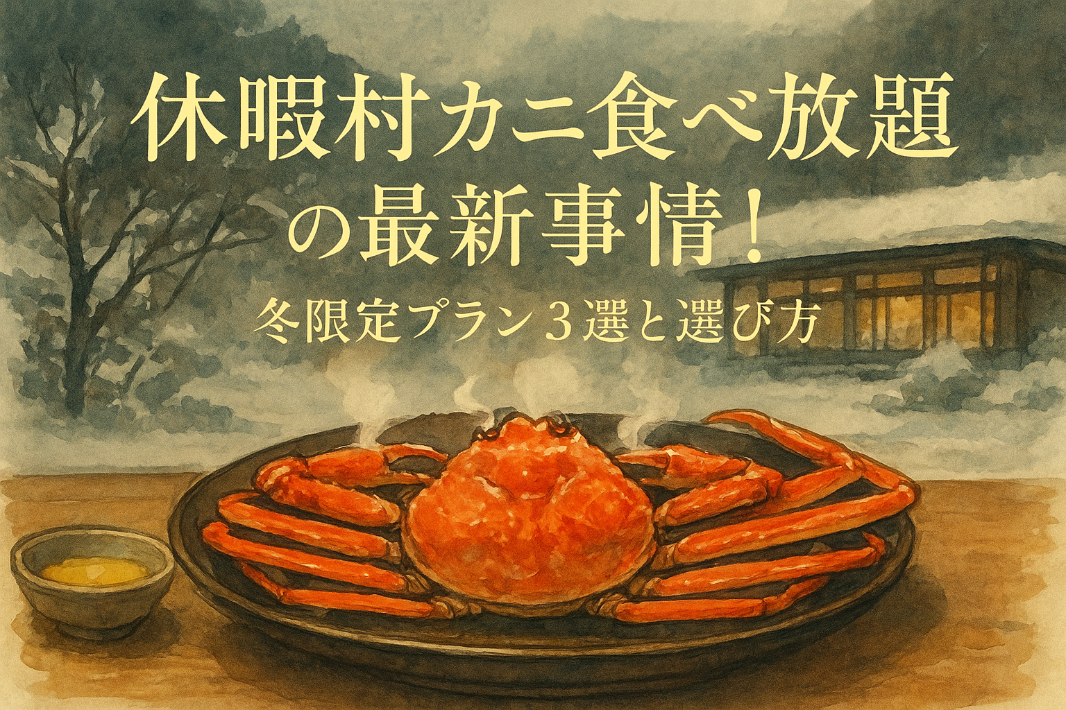 休暇村 カニ 食べ放題の最新事情！冬限定プラン3選と選び方