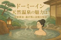 ドーミーイン 天然温泉の魅力は？自家源泉・運び湯と設備を解説