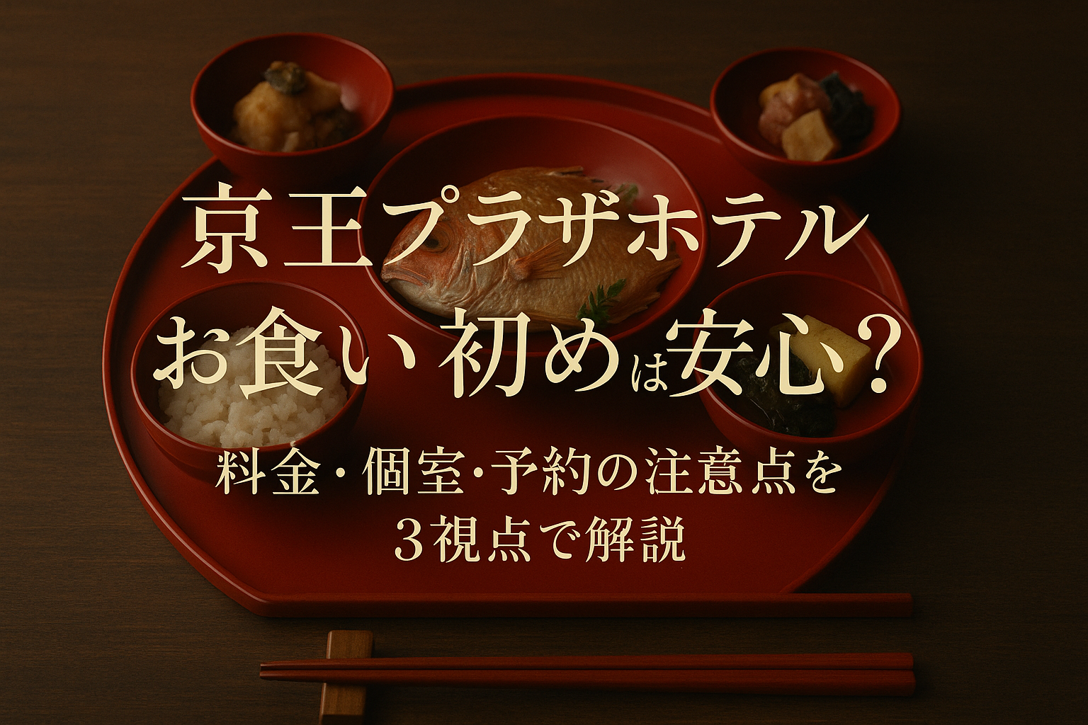 京王プラザホテル お食い初めは安心？料金・個室・予約の注意点を3視点で解説
