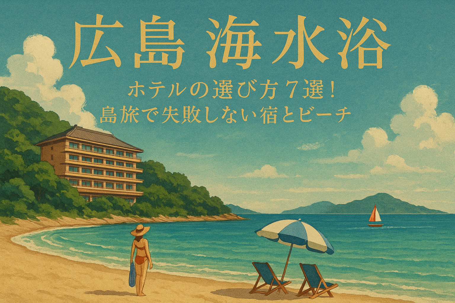 広島 海水浴 ホテルの選び方7選!島旅で失敗しない宿とビーチ