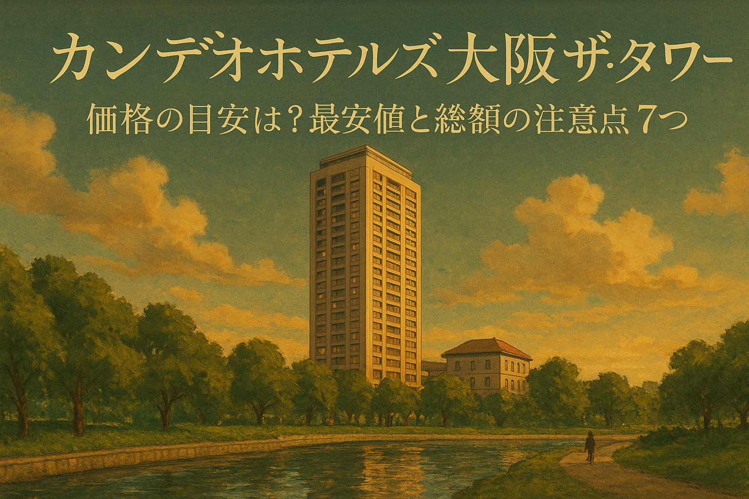 カンデオホテルズ大阪ザ・タワー 価格の目安は?最安値と総額の注意点7つ