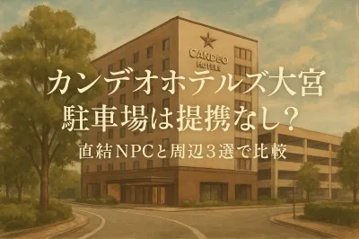 カンデオホテルズ大宮 駐車場は提携なし？直結NPCと周辺3選で比較