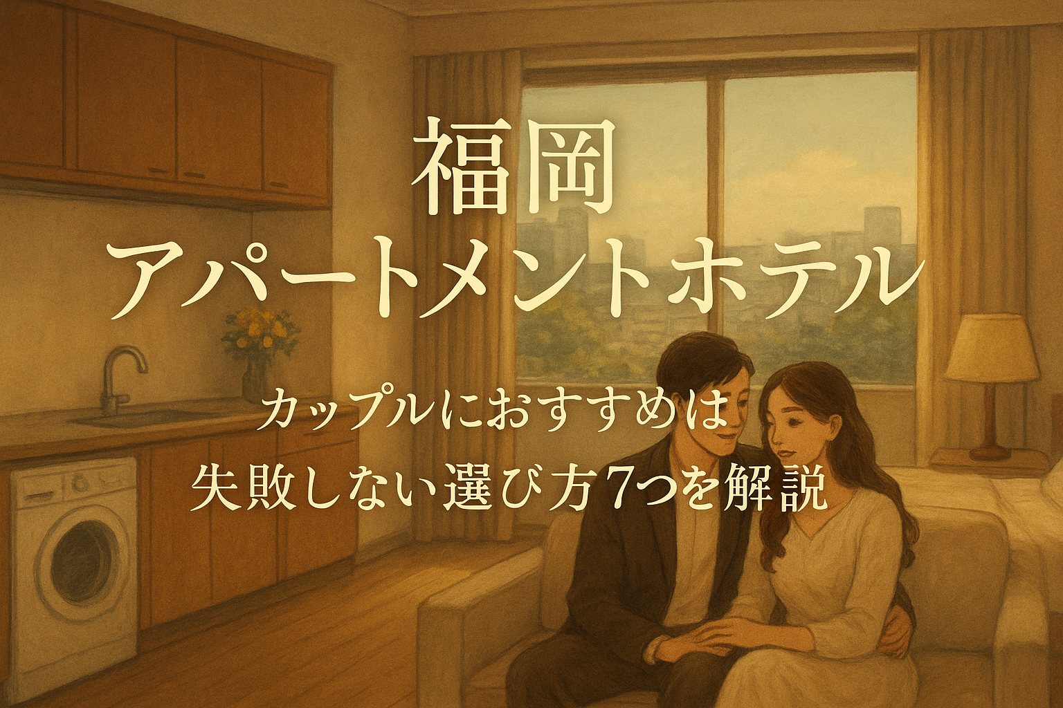 福岡 アパートメントホテル カップルにおすすめは?失敗しない選び方7つを解説