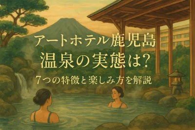 アートホテル鹿児島の温泉の実態は？7つの特徴と楽しみ方を解説