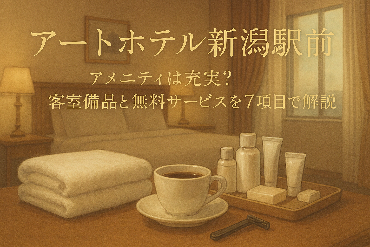 アートホテル新潟駅前 アメニティは充実？客室備品と無料サービスを7項目で解説