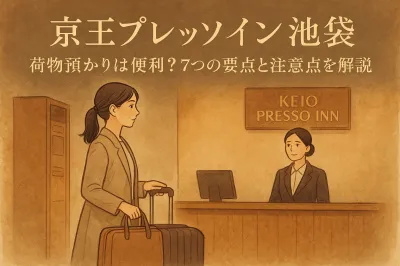 京王プレッソイン池袋の荷物預かりは便利？7つの要点と注意点を解説