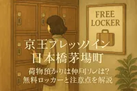 京王プレッソイン日本橋茅場町 荷物預かりは便利？無料ロッカーと注意点を解説