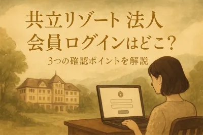 共立リゾートの法人会員 ログインはどこ？3つの確認ポイントを解説