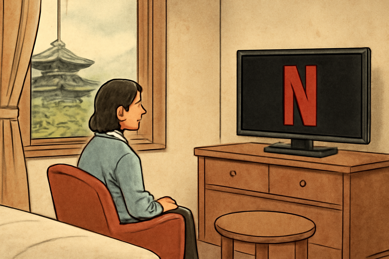 対応が分かれる理由は「客室のテレビ環境」が違うためです