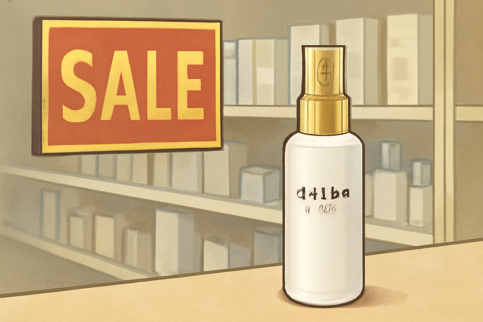 ダルバミストのミニサイズ(50mL)はドンキで買えることが多く、価格目安は税込1,430円です！