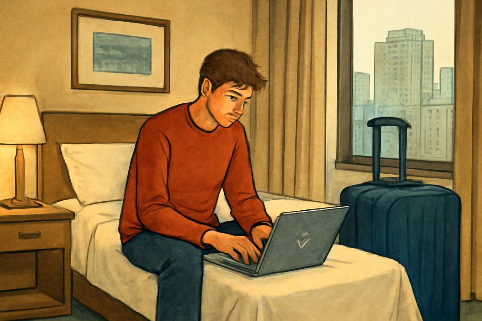 ホテル サブスク ログアウトは「設定」から行い、解約は別手続きです