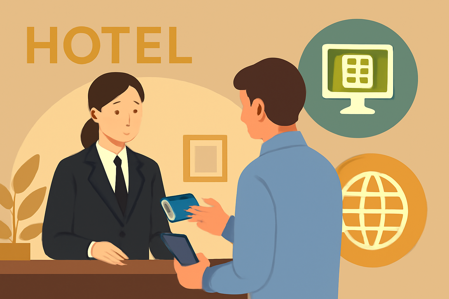 アパホテルの決済方法は「現地」か「アパ直オンライン」で選ぶのが基本です