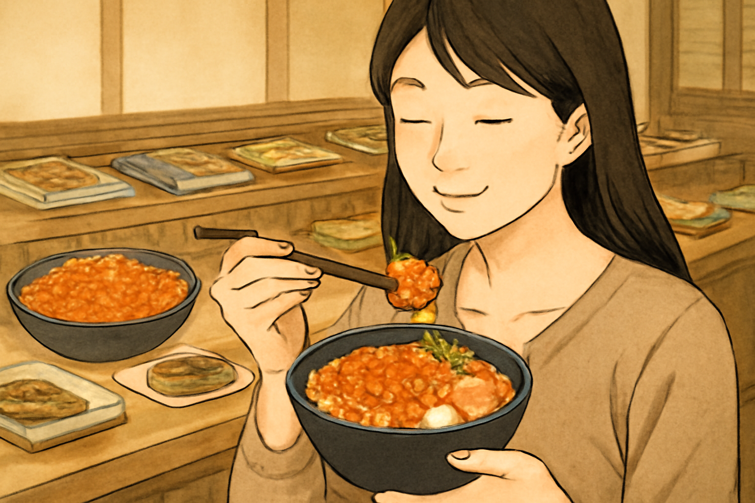 ドーミーインのいくら食べ放題は「朝食の海鮮丼」で楽しめます