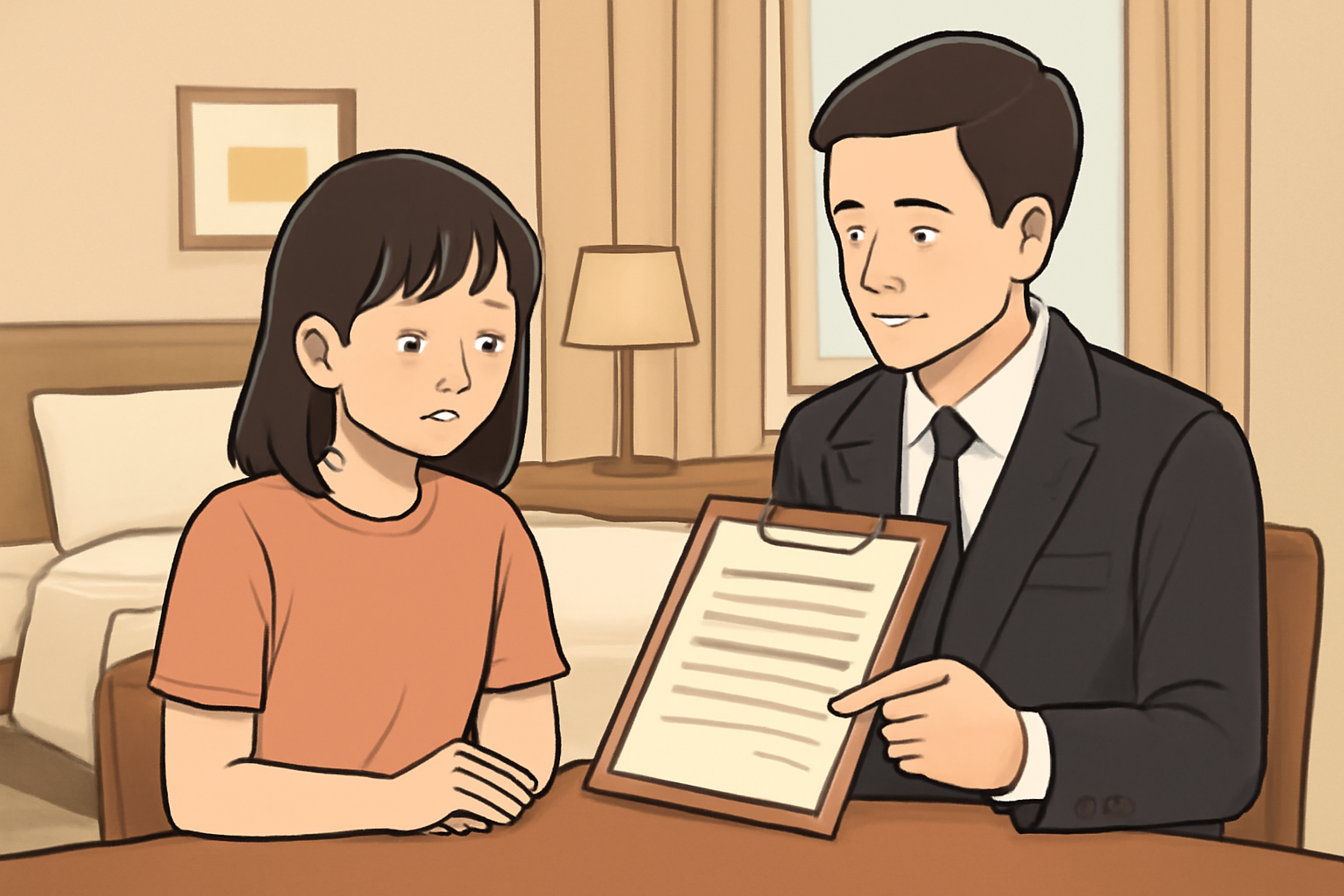 アパホテルでは18歳未満の宿泊に同意書が必須です