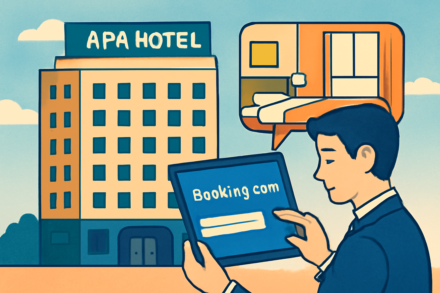 Booking.comでアパホテルを選びやすい理由