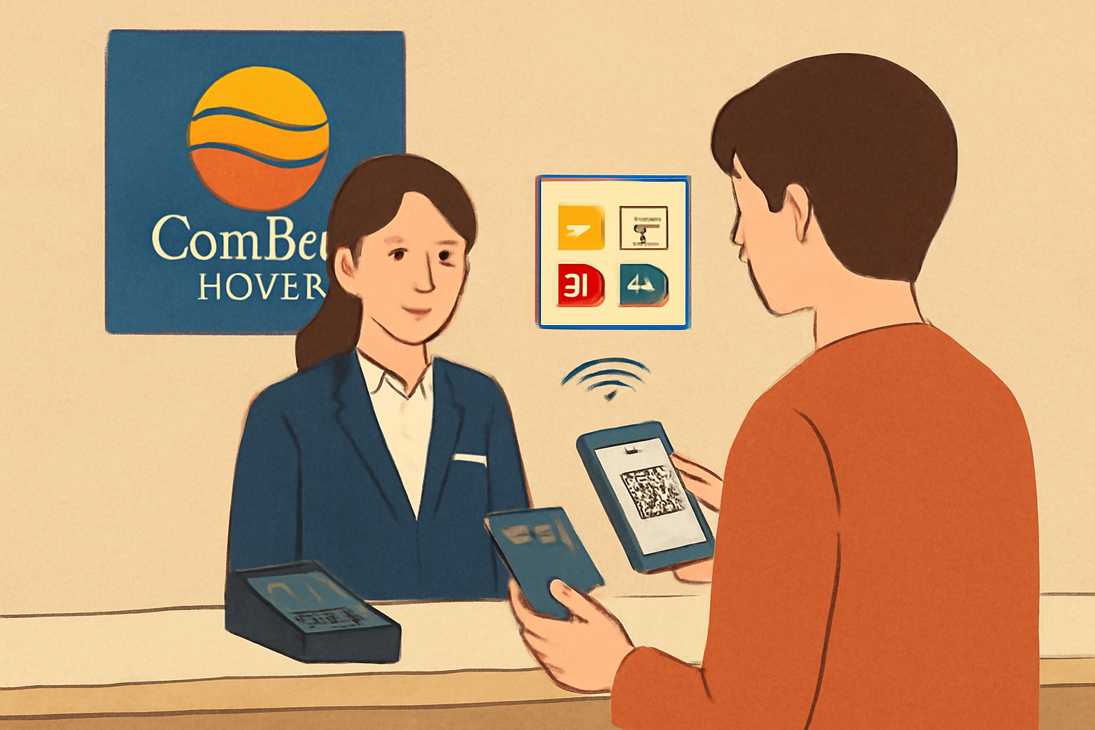 コンフォートホテルは前精算でキャッシュレス中心に幅広く対応します