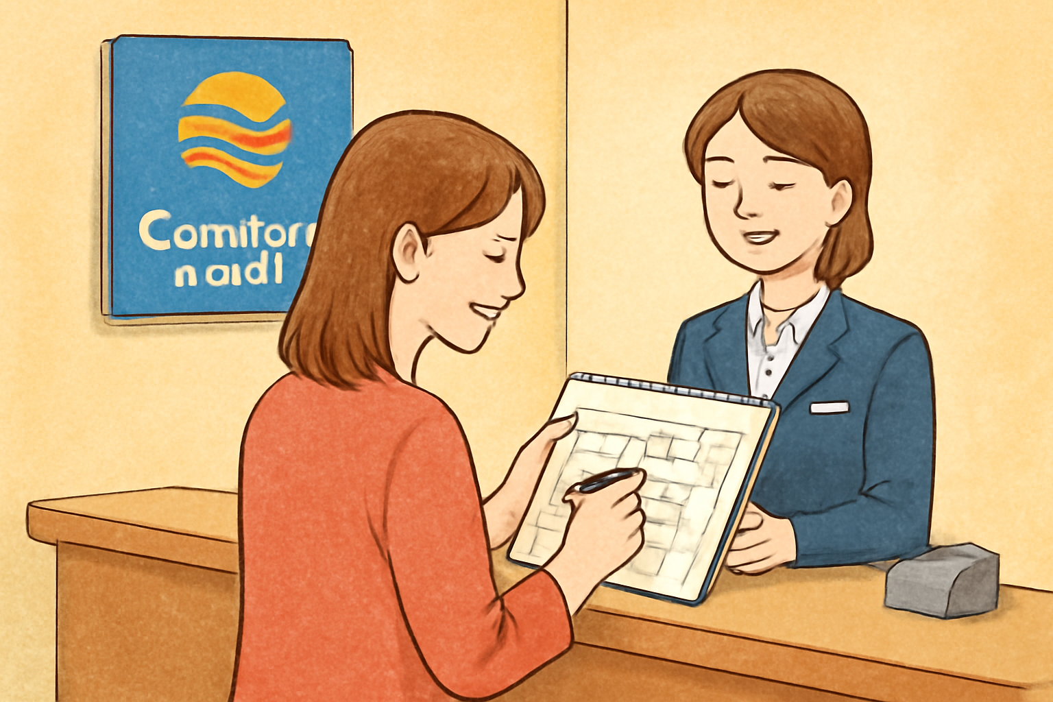 コンフォートホテルの予約は当月を含め約6ヶ月先まで可能です