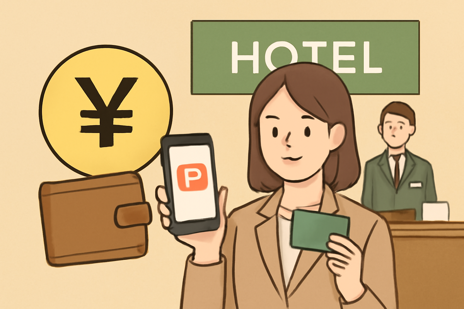 ルートインの支払い方法は「現地決済＋多様なキャッシュレス」が基本です