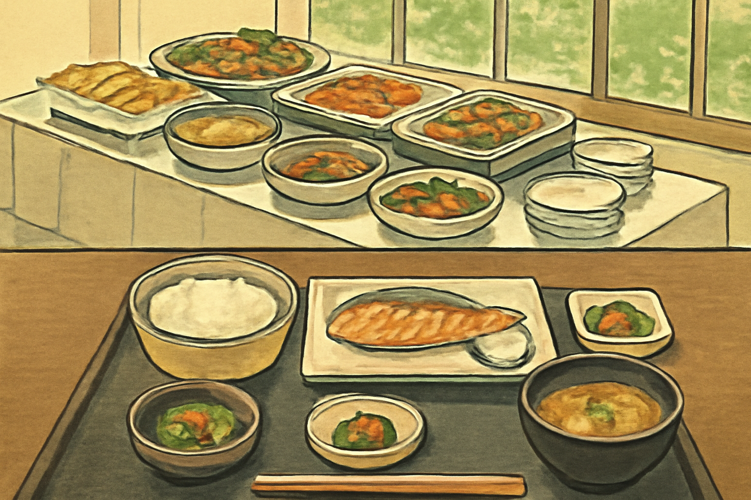 ノボテル沖縄那覇のランチ料金は「ビュッフェ3,500円〜」「和食3,000円〜」が目安です