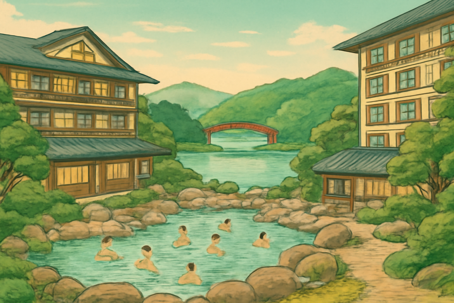 価格の全体像がつかみやすいポイントは「日帰りの明朗さ」と「宿泊の変動幅」です