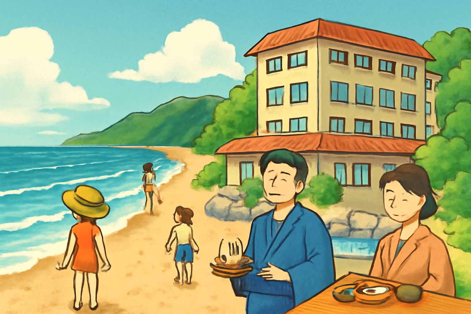 東海で海水浴向けホテルを選ぶ要点は「距離・温泉・食事」です