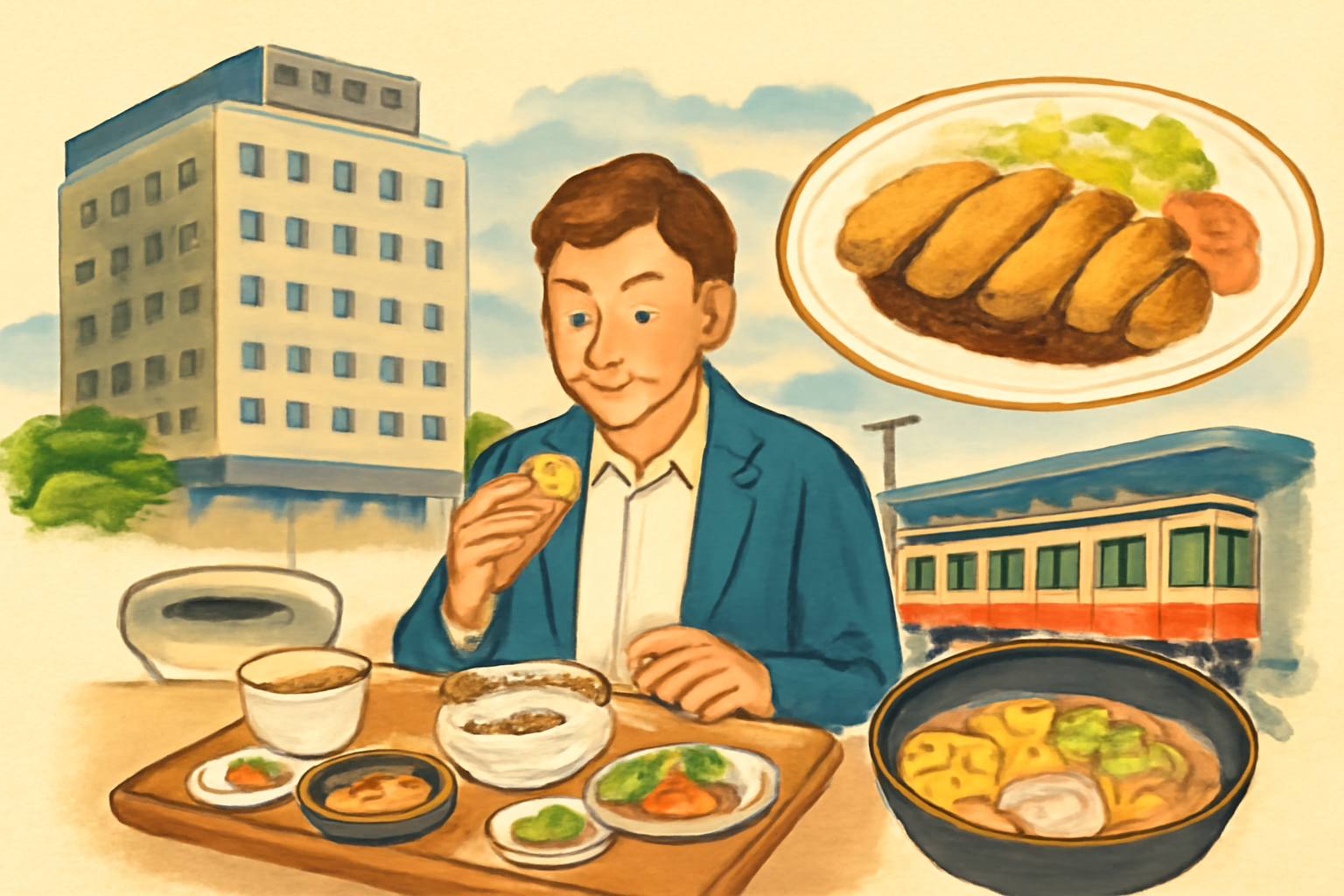 駅近と館内レストランがそろい、食事の失敗を減らしやすいです