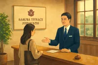 サクラテラスザギャラリー チェックインは何時まで？14時開始と遅到着の注意点7つ