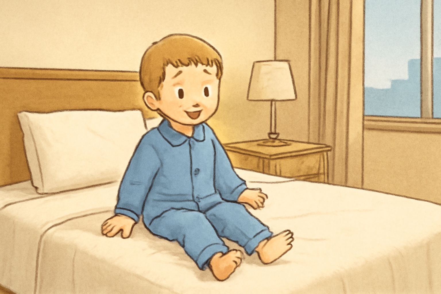 コンフォートイン福岡天神に子供用パジャマはある？