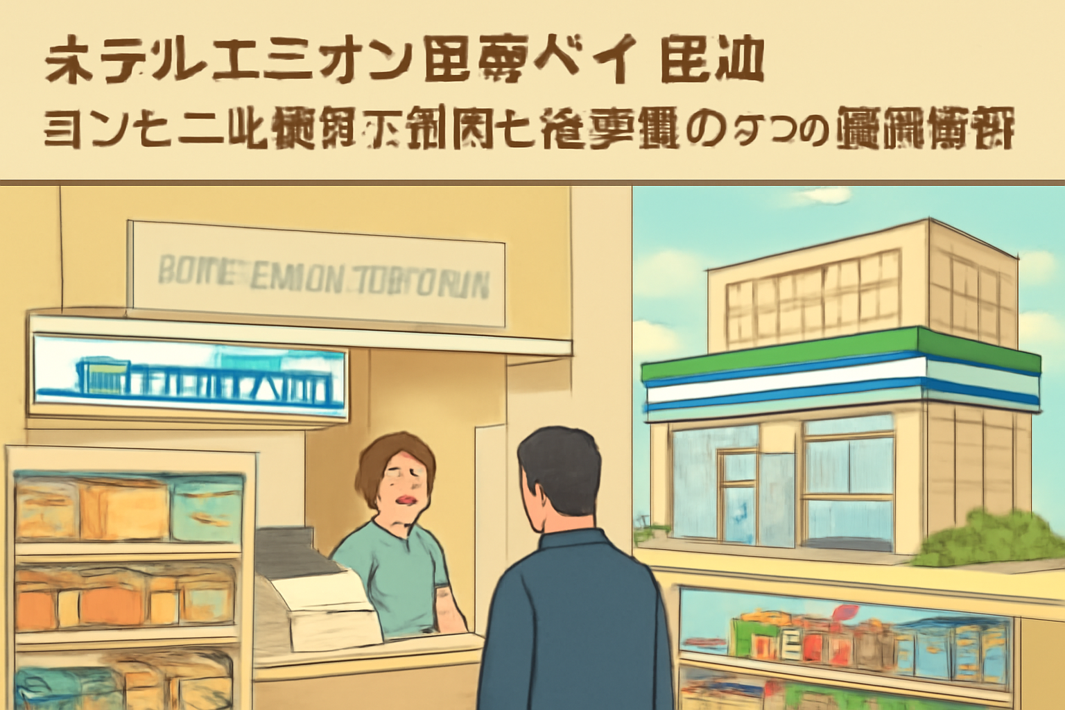 館内コンビニが便利と言える理由