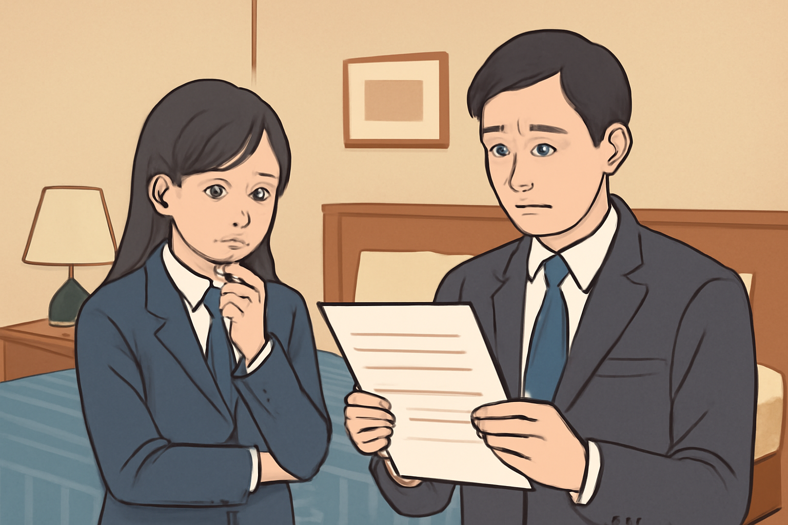 ホテルエミオンの同意書は未成年のみの宿泊で必要です