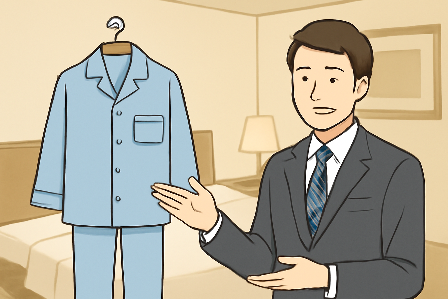 公式情報からパジャマありと判断できる理由