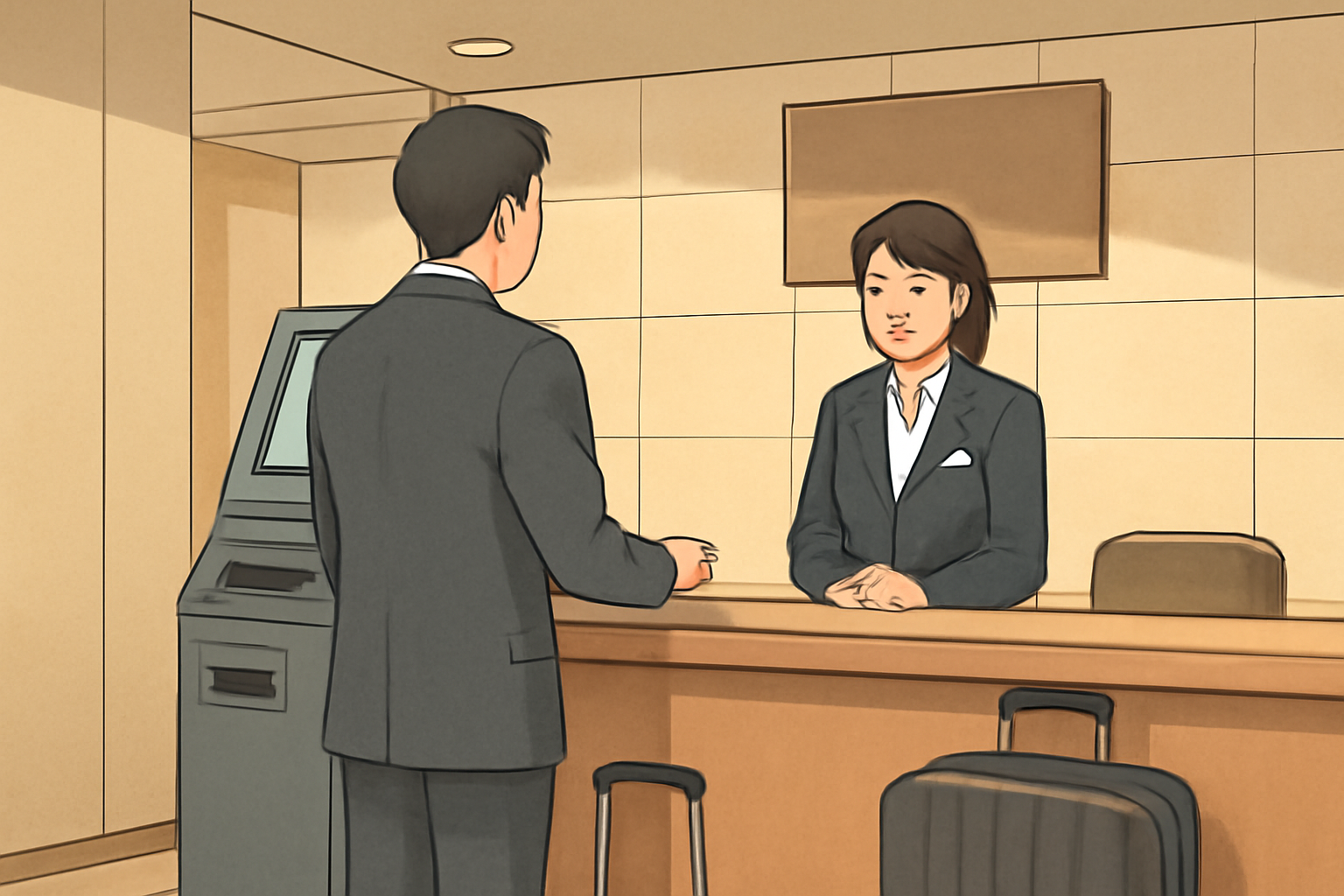 京王プレッソイン大手町のチェックインは15:00からです